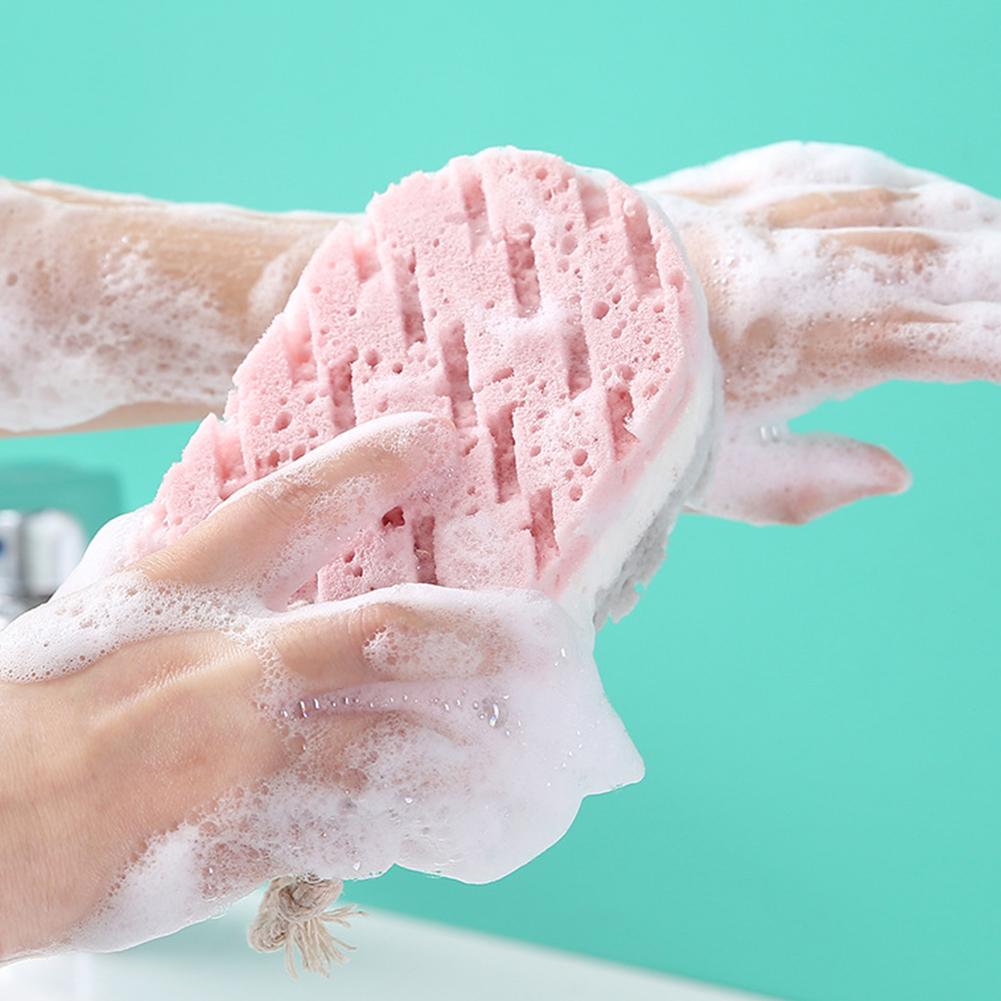 1/3pcs Sponge Bath Ball Shower Rub Whole Body Exfoliation Massage Brush Scrubber Body Brush Sponge Brush Bathroom Accessories