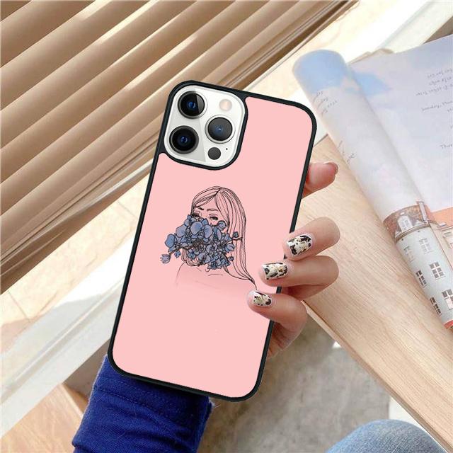 Minimal Line Aesthetics Art Coque Shell For iPhone 17 Air 15 16 14 13 12 Pro Max 11 Pro Max Plus Phone Case Cover