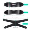 Polyester Patellar Strap Compression Adjustable Sports Knee Braces Breathable Double Silicone Pads Knee Brace Fitness Training