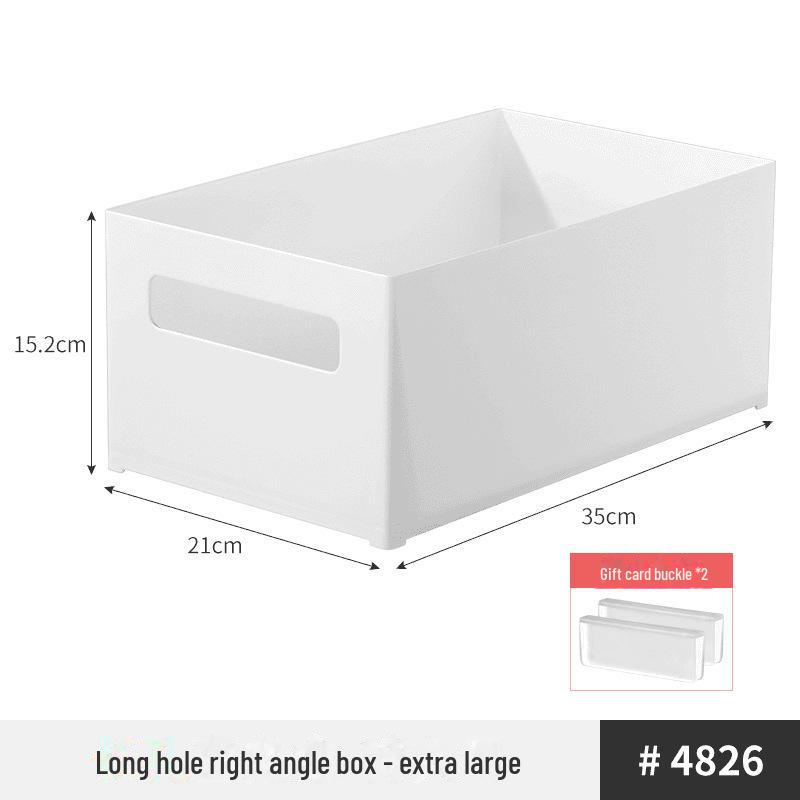 

Висувна кутова кухонна коробка для зберігання: Вузький пластиковий органайзер для різних речей