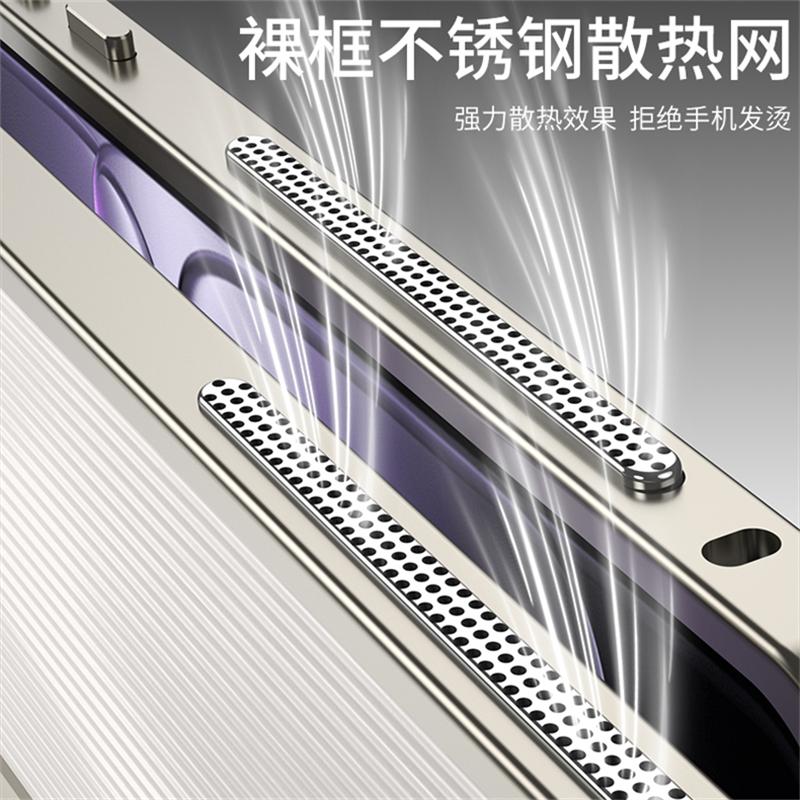 Koel Medium Frame Case Voor OnePlus Nord 5 5G Aluminiumlegering Metalen Rand Telefoonhoesje Voor One Plus ACE5 Ultra Nord5