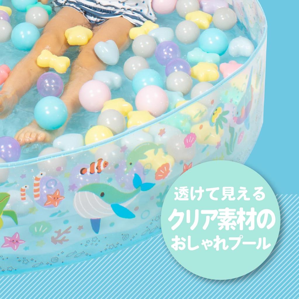 KAYOTOYS Vinyl No Air Pump Quickly Spread Out and Use As a Home Pool for for and Water Play 90 X 25 Pool, Required, Gardens, Foldable, Children,