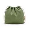 Multi-Use 27*20cm Drawstring Storage Bag Reusable Solid Color Canvas Bag Jewelry Bag for Candy Gift Package