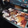 Death Note Anime Farbe Mauspad Großes Gaming Tischkissen Rutschfest Laptop Tablet Großes Mauspade XXL Matte Mini PC Spielmatte Mit Verriegelter Kante