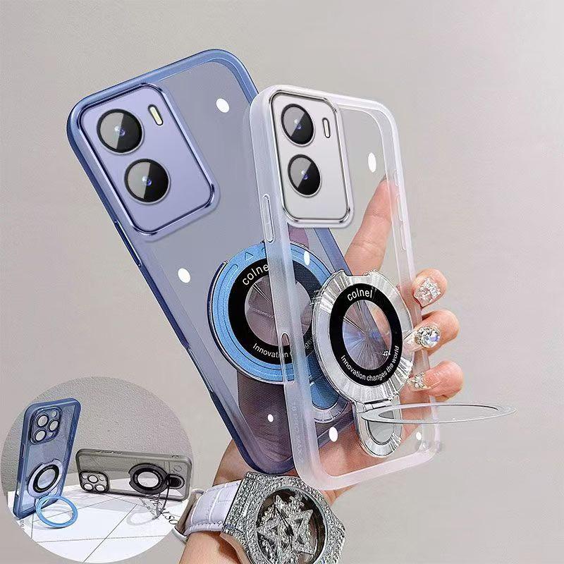 Shockproof Magnetic Bracket Phone Case for Xiaomi 15T 13T 14T Pro 17 Pro Max  Poco F8 X6 X7 F7 M7 Pro Ultra Clear Stand Cover for Redmi Note 15 14 Pro