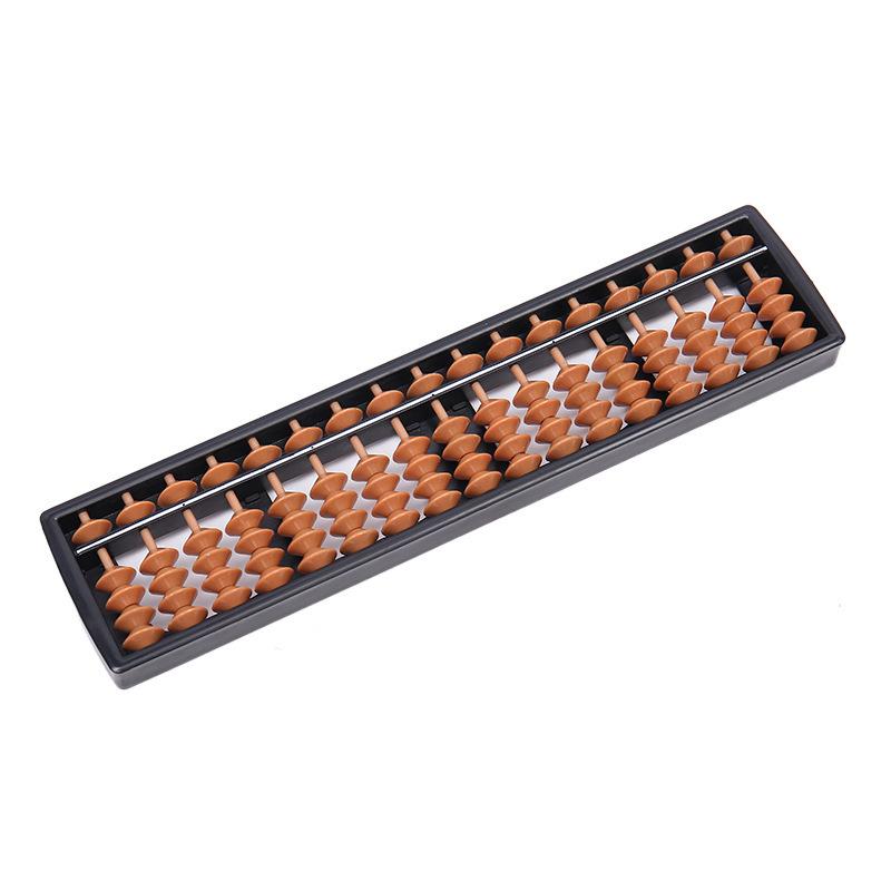 17-Gear Plastic Soroban Abacus for Student Practice