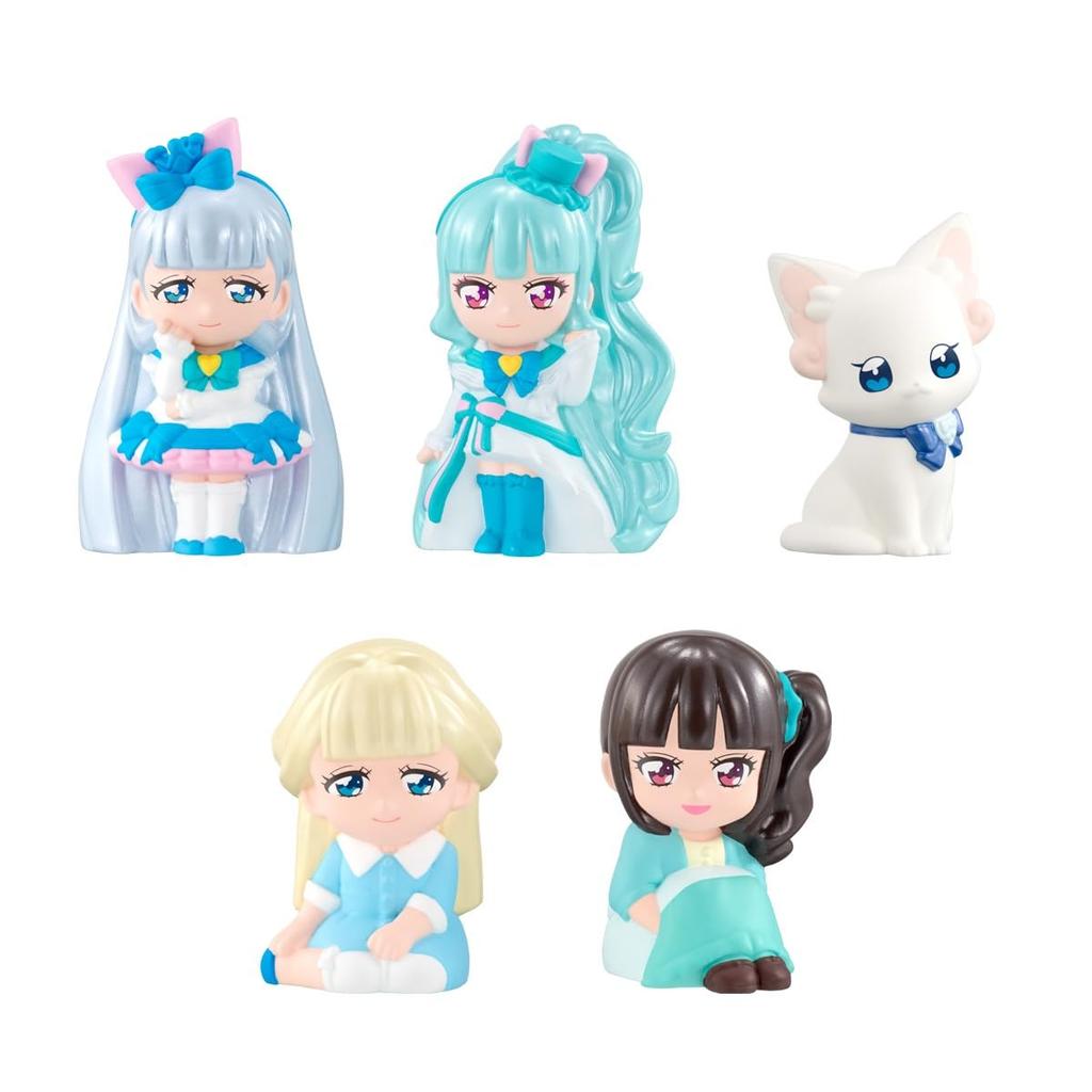 BANDAI Wonderful Sweet Pearl Doll 2 Box Chewing Gum Precure! 10-Piece (Candy Toy)