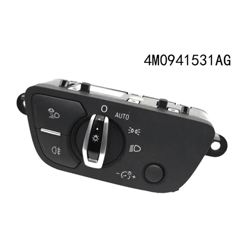 Car Front Headlight Switch 4M0941531AG 16939698 Replacement Auto Headlight Adjuster Switch 4M0941531AA