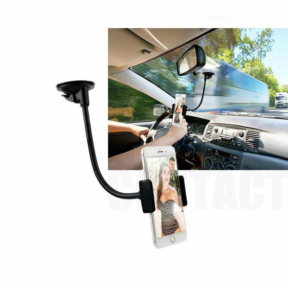 Cell Phone Holder Dashboard Windshield Long Arm Car Mount Sucker for Phones GPS