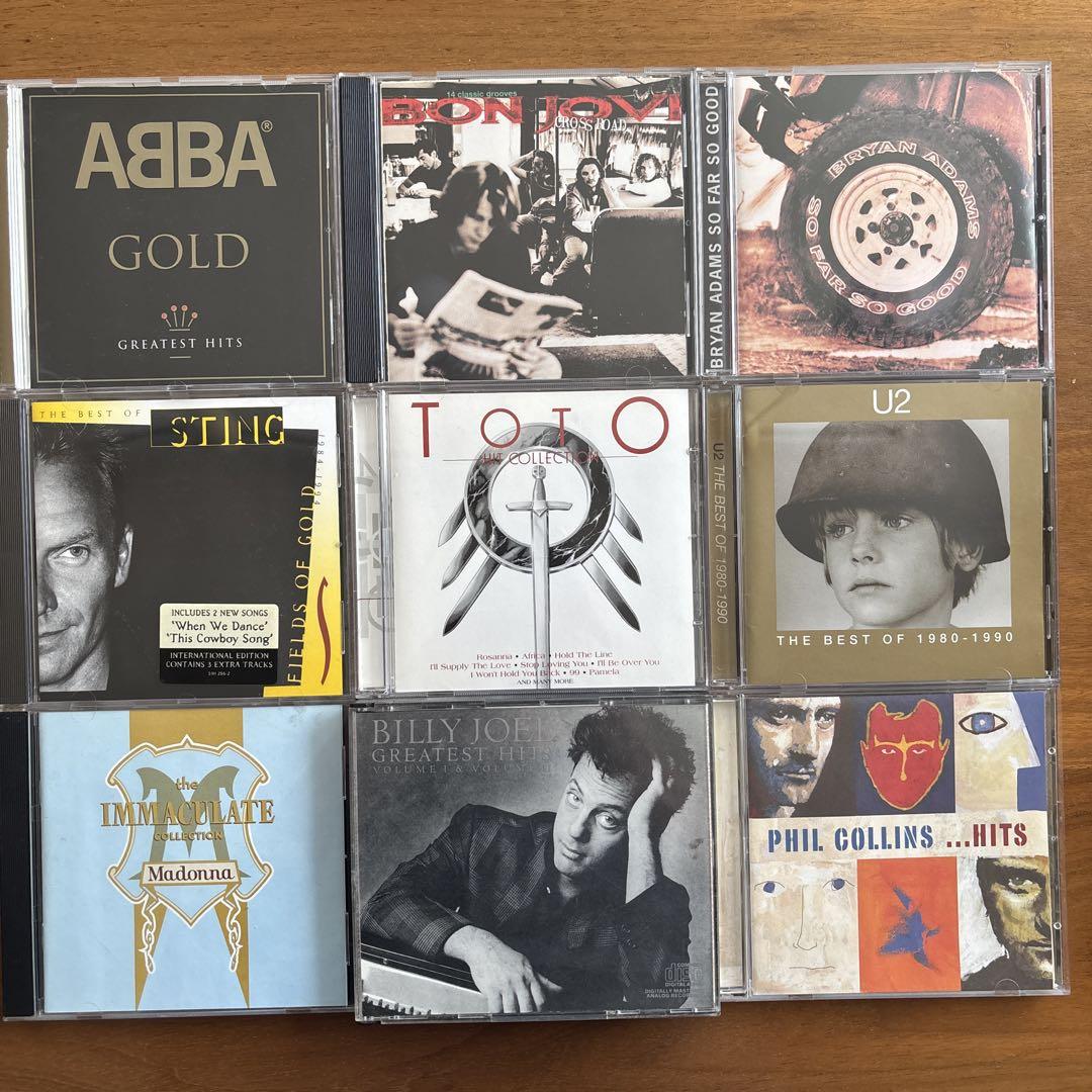 

[USED] Western music CD best set ABBA, Bon Jovi, Madonna, etc.
