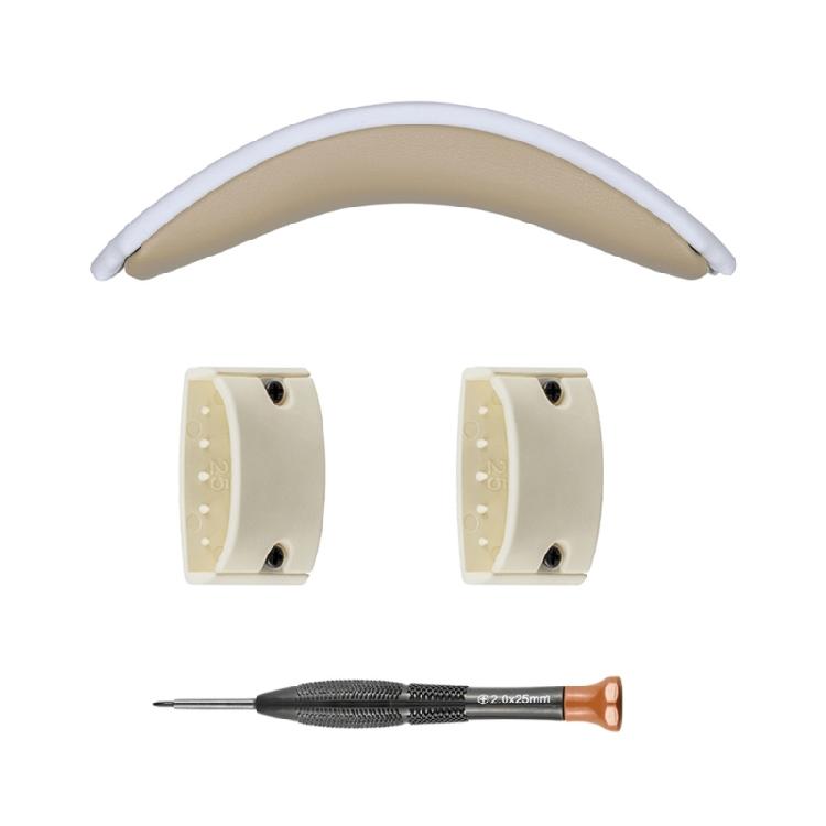 

Long Last Memory Foam Headband Padding Protectors for QC25 Over Ear Headphones Headbeam Pad бежевый/белый