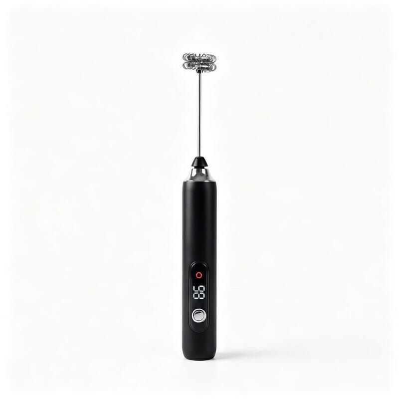 Abay J-23 Display Rechargeable Milk Frother & Coffee Mixer