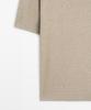 Masimodutti Cotton Blend V-Neck Knit Polo Shirt