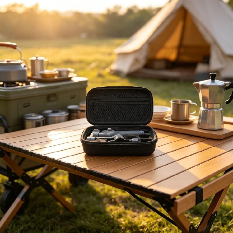 Handheld Storage Case for Mobile 8/7P Handheld Stabilizers, with Shaped Interior and Zippered Pocket