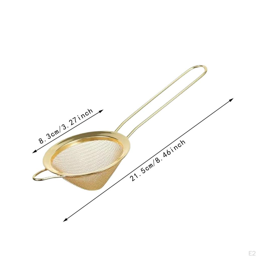 Cone Mesh Strainer for Sugar And Tea
