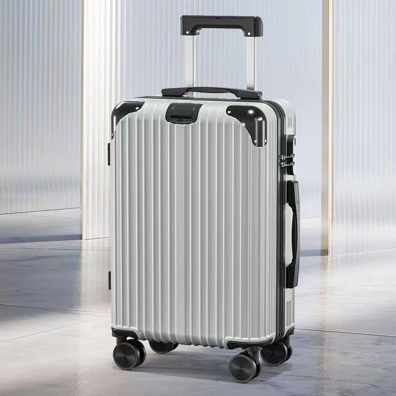 Large 20" & 24" Travel Suitcase with Universal Wheels, Drop-Resistant, Wear-Resistant, Cabin Size, Combo Lock for Women.