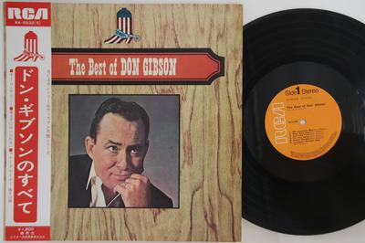 LP Record DON GIBSON - Best Of Don Gibson RA5532 RCA Japan Obi Country Used