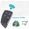 Smart Key Fob Replacement fits for GMC Sierra 1500 2500 3500 Chevy Silverado -2025 Car Keyless Entry Remote YG0G21TB2 433 MHZ