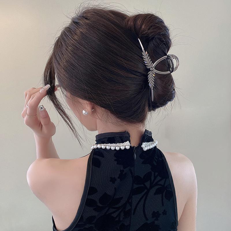 Barley Spike Elegant Updo Hairpin: Women's High-End Summer Hair Clip