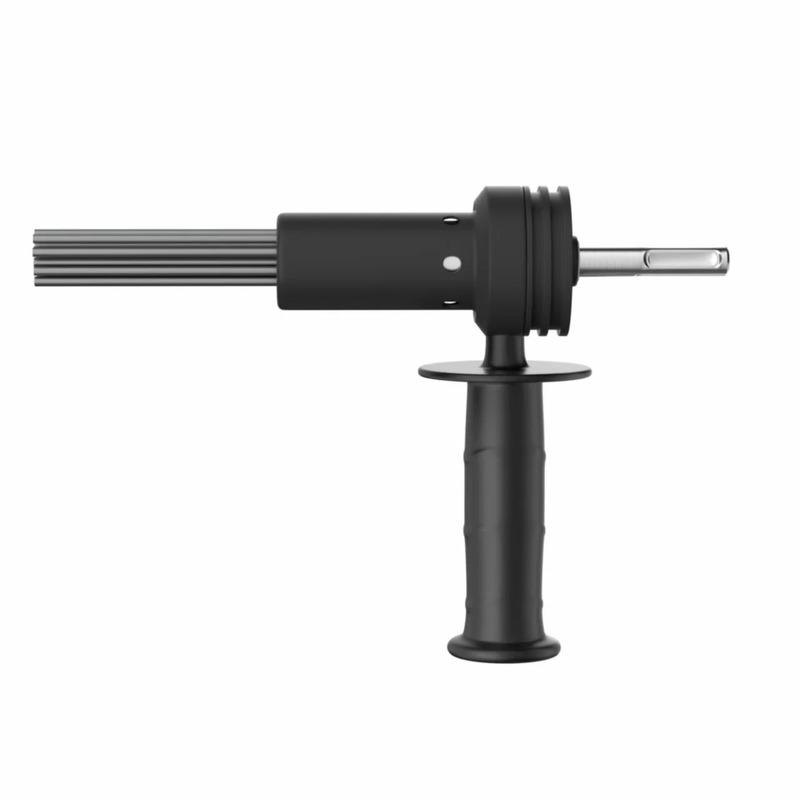 SDS Plus Deburring Tool, Needle Deslagger with Detachable Handle – Efficient Rust Removal and Edge Finishing Tool Kit
