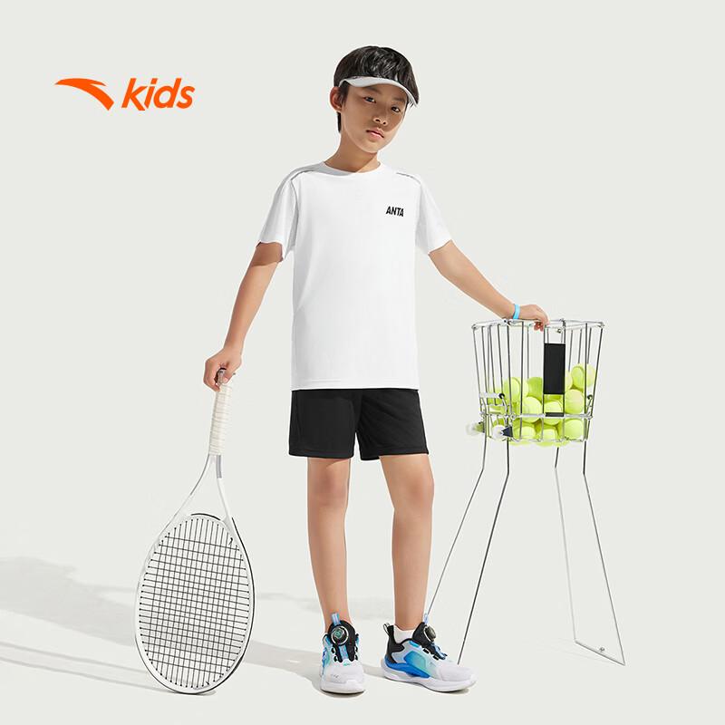 Anta Kids' 2025 Summer Breathable Knit Sport Set for Boys