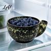 Practical Kitchen Prep Gadget Ceramic Berry Swirl Bowl Auto Fruit Washing Vegetable Drainage Bowl for Strawberries Colander with Drain Holes Produce