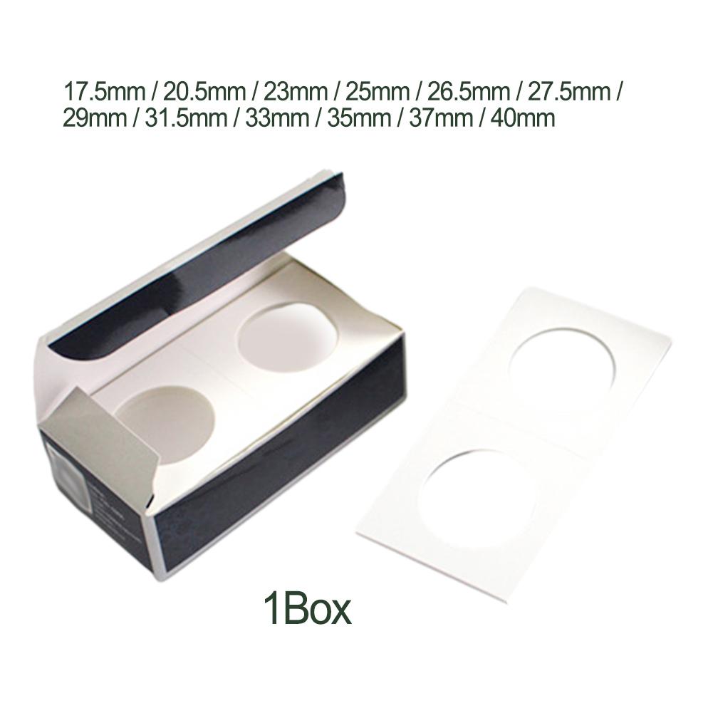 High Strength Coin Holders Stamp Coin Storage Square Cardboard Box  Safeguards Your Coin Collection 12 Specifications