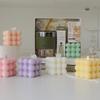 High-End Customizable Scented Candle Rubik's Cube Ornament Gift