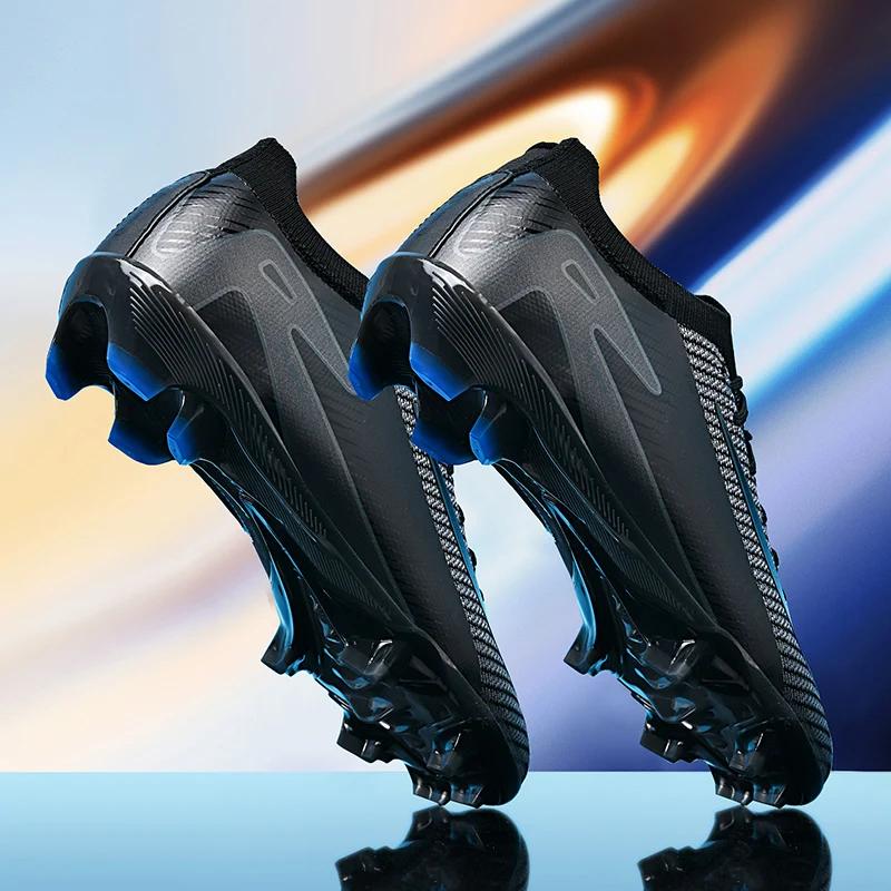 Men Football Boots Children Society Training Original Long Spikes TF/FG Soccer Shoes Professional Sneakers Sports Football Shoes
