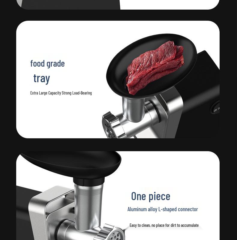Household Electric Fully Automatic Meat Grinder: Multifunctional for Mincing, Stuffing, and Sausage Making