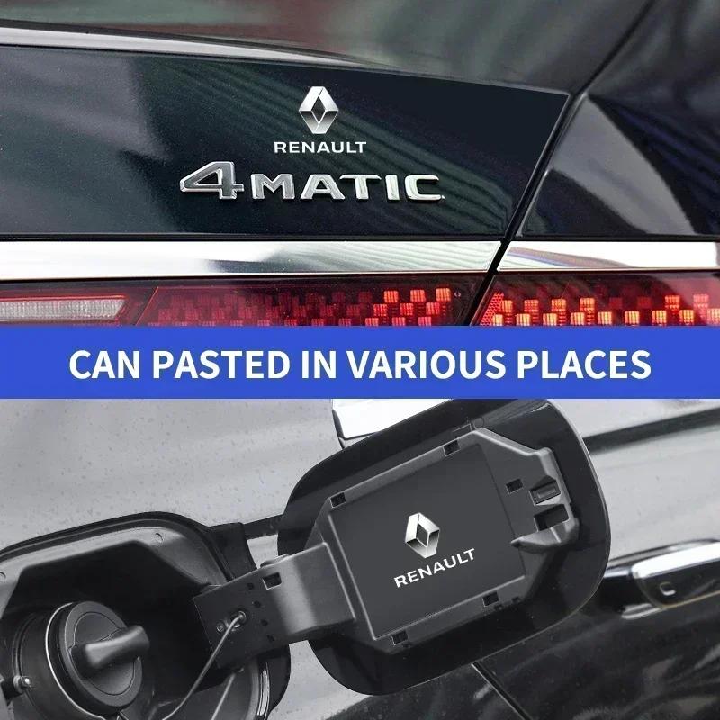 1/2/5/10pc Car Decoration Sticker Window Wiper Rearview Mirror Sticker for Renault koleos duster megane 2 logan clio Accessories S666