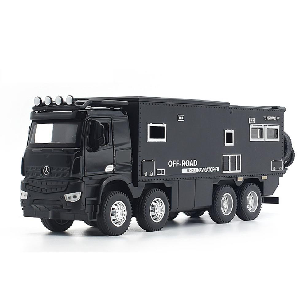 1/24 NOMADISM NAVIGATOR Benz 8X8 Alloy Die Cast Toy Car Model Sound and Light Children's Toy Collectibles Birthday Gift