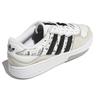 Adidas Courtic Unisex Footwear White Core Black Grey Two Lifestyle ID4081