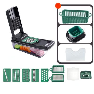 Vegetable Cutter, Multifunctional Shredder, Dicer, Slicer, Multifunctional Vegetable Cutter, Kitchen Supplies