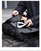 Men's Large Capacity Motorcycle & Travel Backpack with Helmet/Basketball Holder