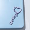Heart Figure Eight Lobster Clasp Keychain DIY Beads Bag Pendant Accessories