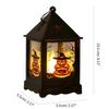 Halloween Thanksgiving Party LanternsPortable Horror Decoration Candle Light Props LED Festival Park Indoor Garden Decor