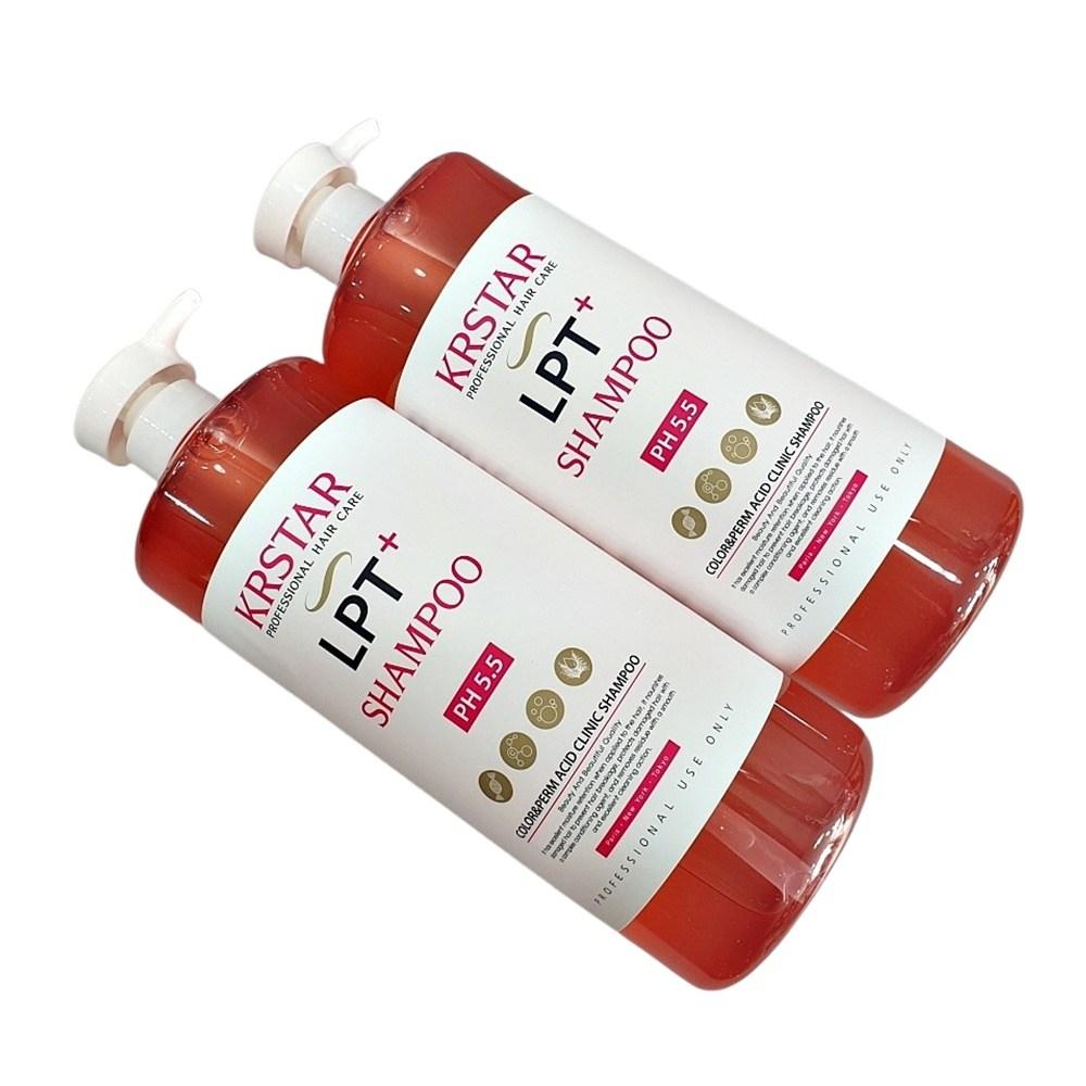Scented, large-capacity, slightly acidic grapefruit shampoo, salon protein-damaged hair after dyeing, Polton Clinic shampoo, 1500ml, 2 pcs.