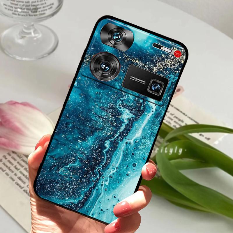 For Nubia Z60 Ultra Case Shockproof Soft TPU Silicone Phone Cover For NUBIA NubiaZ60 Z60Ultra Funda Z 60 Ultra Capa Cute Cartoon