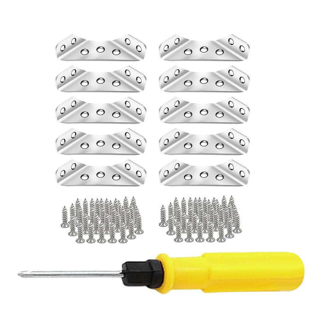 Convenient Furniture Corner Connectors Secure Furniture Fastener Hassles frees Furniture Connection Set Simple Install