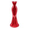 Desktop Ornament 3D Printing Dress Shaped Vase Nordic Style Elegant Desktop Decorative Vase Creative Artistic Pencil Holder Gift
