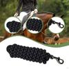 Rope Horse Supply 98.43inch Equestrian Accessory Rein with Quickly Snap Training Leash Lunge Line