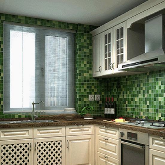 

Мозаика алюминизированная самоклеящаяся анти-масляная противообрастающая наклейка на стену для домашней кухни синий