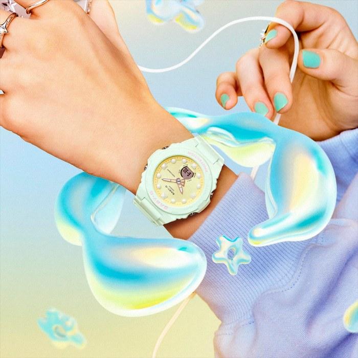 [Casio] Japan Genuine Baby-G BGA-320FH-3AJF Women's Watch Green/Green