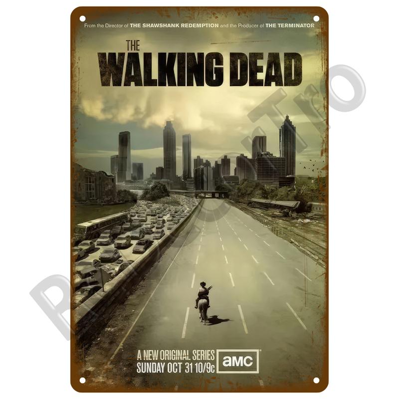 Movie Metal Sign Industrial Deco Retro Film Tin Sign Aesthetic Living Room Vintage Poster Vintage Metal Wall Decor Decoration