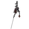 Orecchino Piercing Spina con Strass Rossi Bastoncino Orecchio in Cristallo Spilla Orecchio Punk Unisex