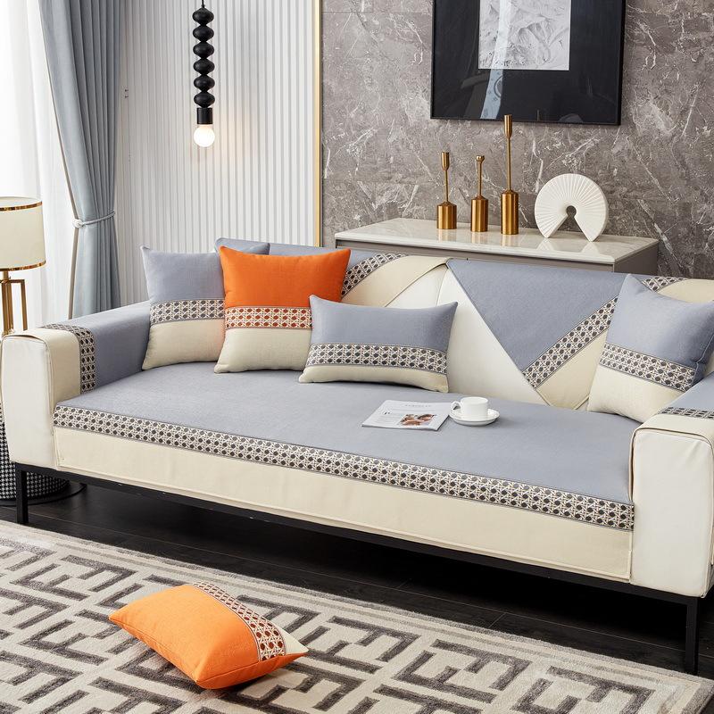 Vodotěsný polštář na pohovku Four Seasons Univerzální Jednoduchý Moderní Potah na sedák Potah na pohovku Plně potažený polštář