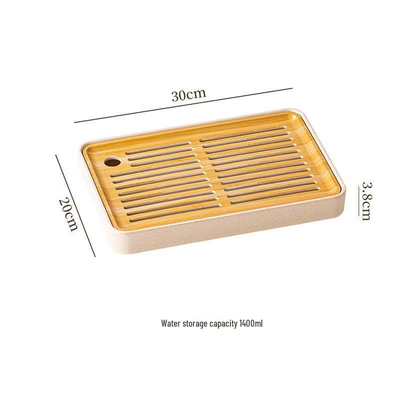 HANDUNYOU Kung Fu Tea Set with Melamine Tray