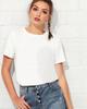 Bluzka T-Shirt Gładka Bawełniana Luźna #Xl B/70