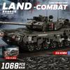 40cm  Military Building Blocks 8in1 Tank Armored Vehicle Truck Combat Vehicle Tank Model DIY Kids Toy Christmas Holiday Gift
